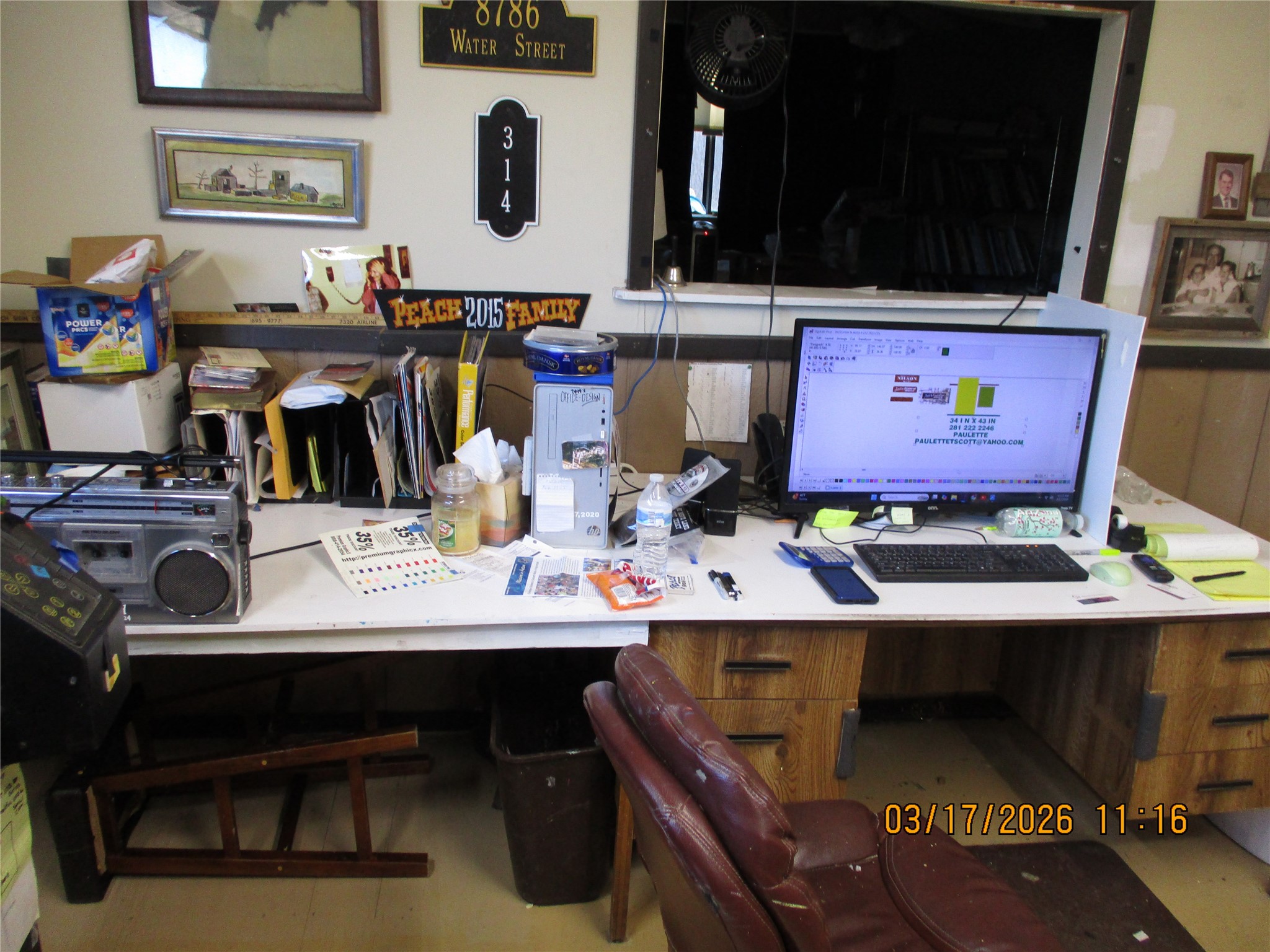 23102 Aldine Westfield Road Spring, TX 77373 - Photo 29 of 39 a view of a workspace with furniture