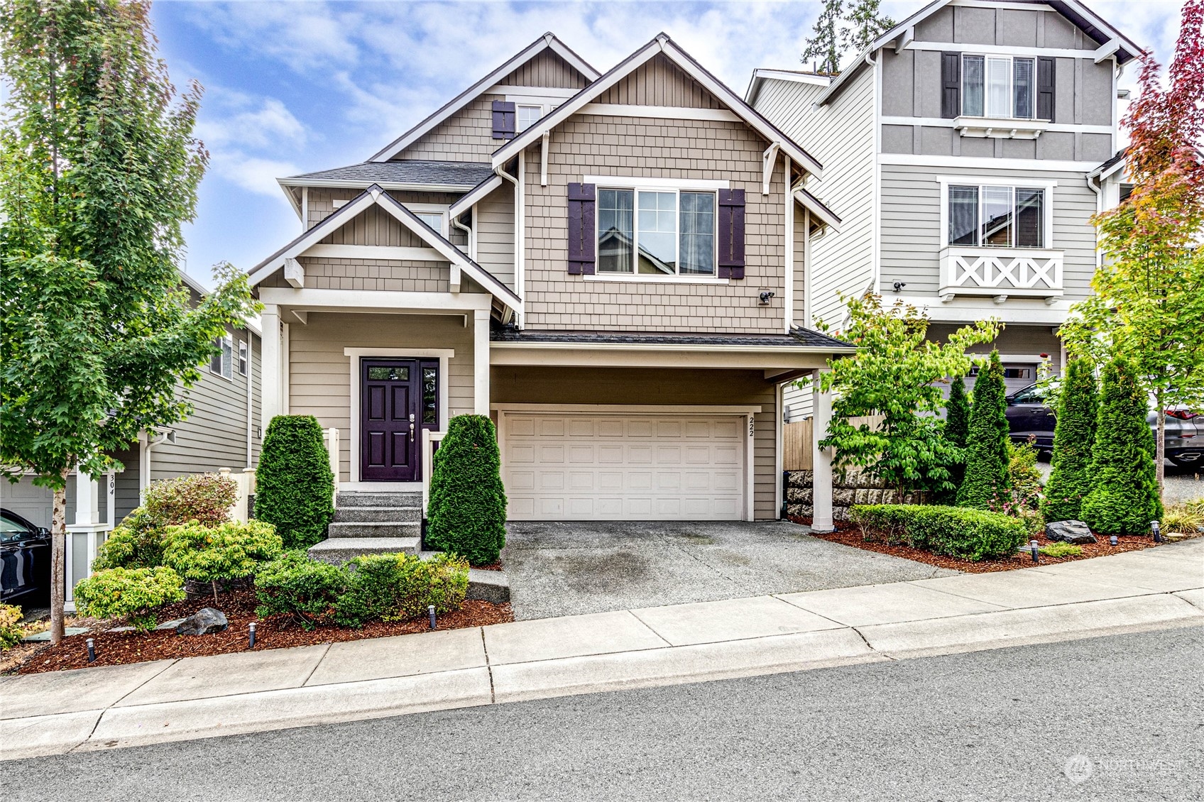 front view of a house