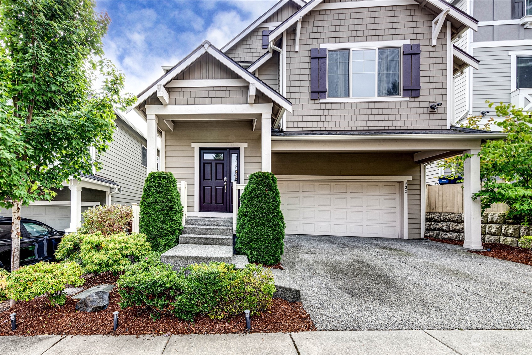 222 202nd Street Southeast Bothell, WA 98012 - Photo 2 of 37 front view of a house