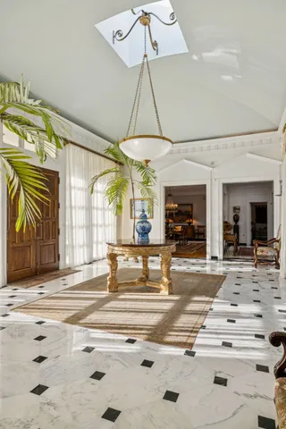 a living room with furniture or couch and a window