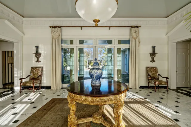 a view of a building with a outdoor space