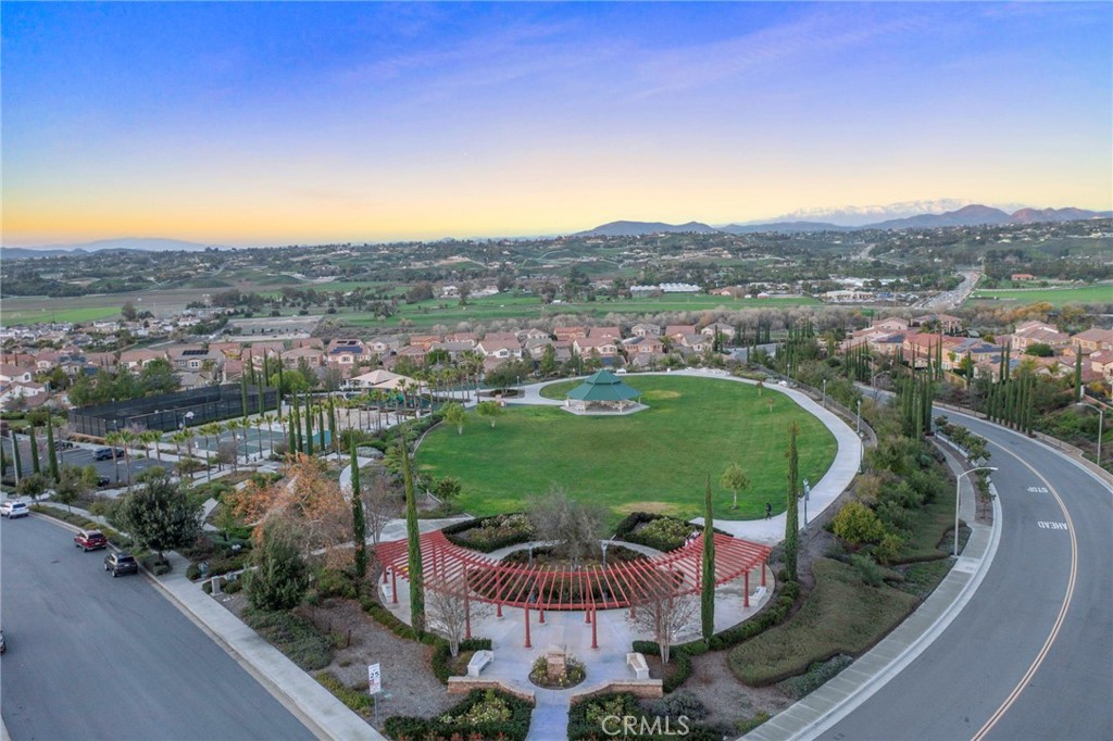 33710 Sattui Street Temecula, CA 92592 - Photo 75 of 75 an aerial view of a residential houses with outdoor space and street view