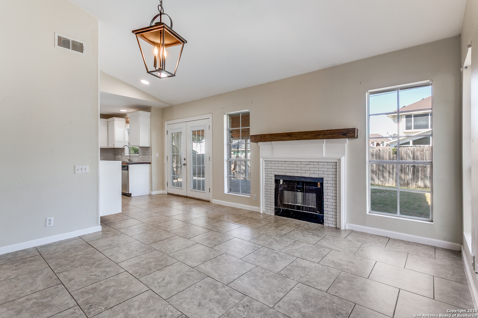 138 Sweetleaf Lane Cibolo, TX 78108 - Photo 11 of 21 a view of a livingroom with a fireplace cabinet and a window