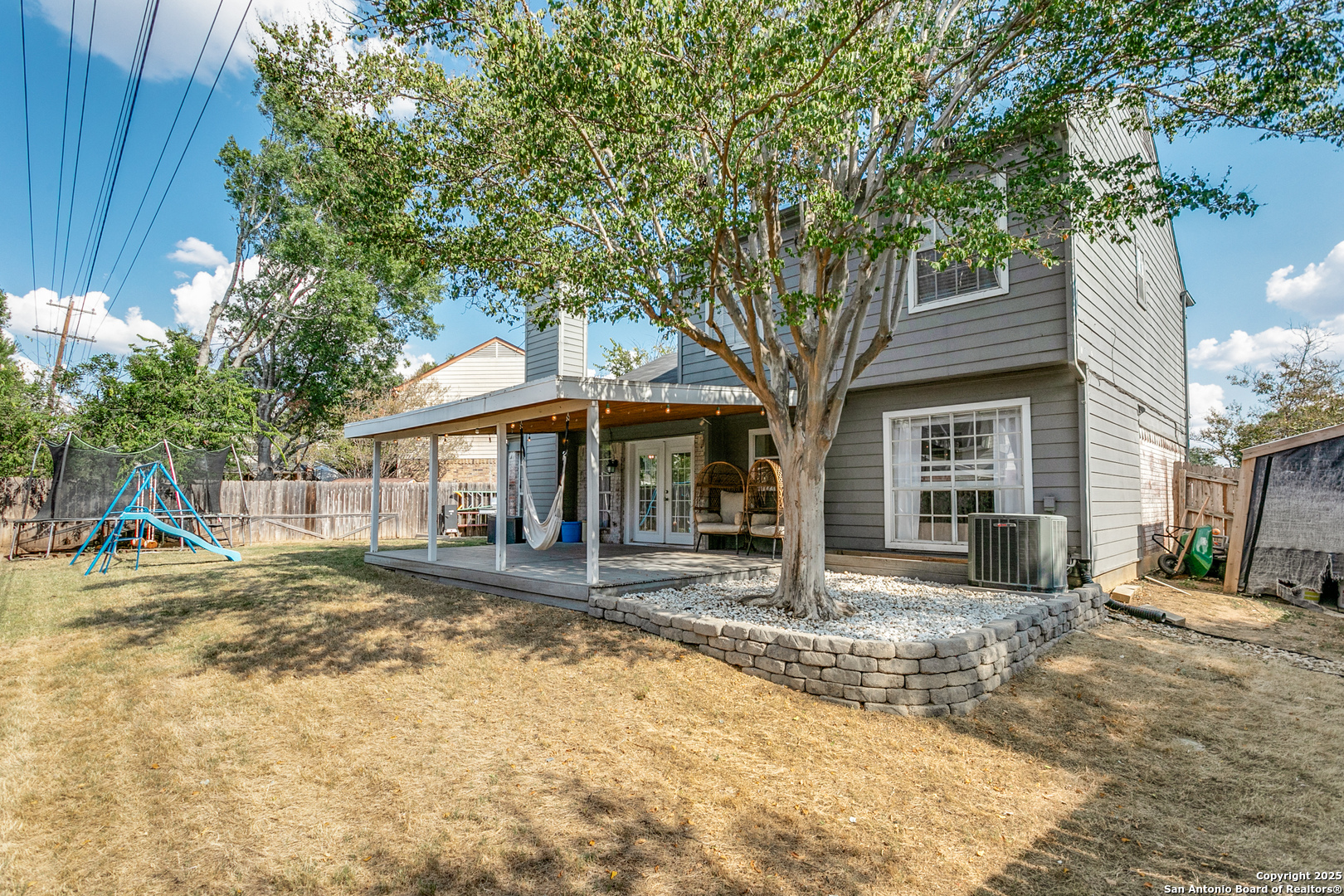 138 Sweetleaf Lane Cibolo, TX 78108 - Photo 19 of 21 a front view of a house with a yard and garage