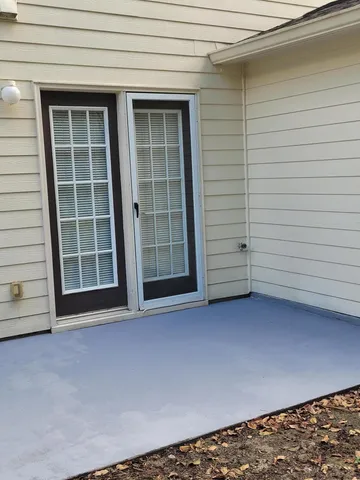a view of front door of a house