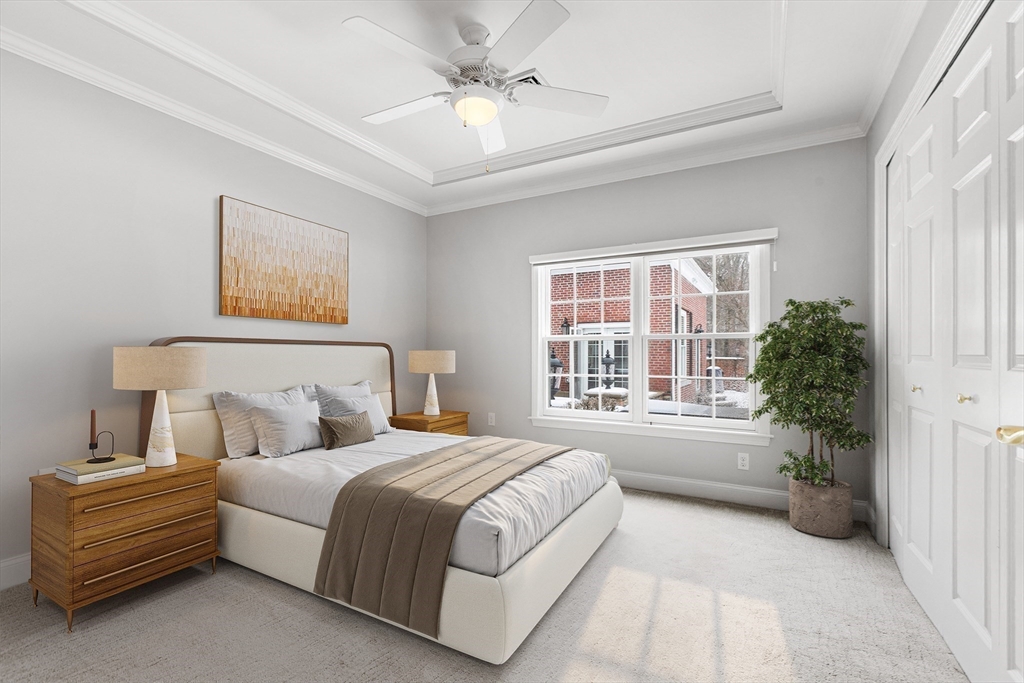 40 Grandview Road Chelmsford, MA 01824 - Photo 33 of 42 a spacious bedroom with a large bed and a large window