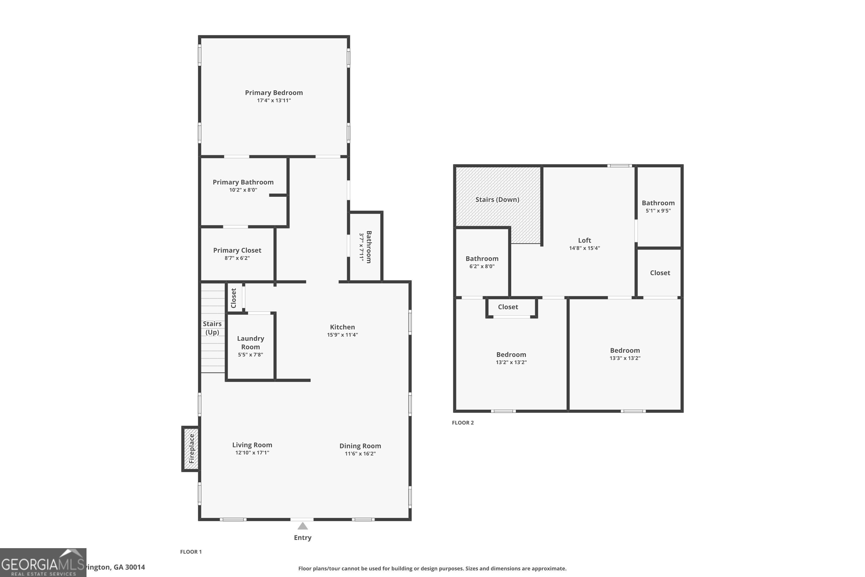4121 North Swann Street Covington, GA 30014 - Photo 44 of 46 a picture of a floor plan