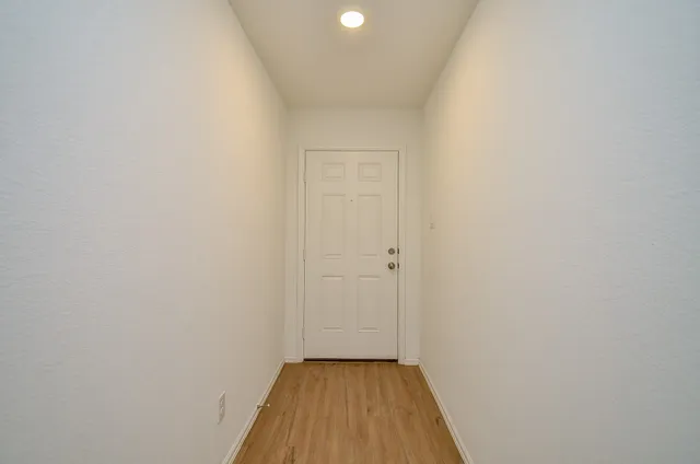 a view of a small space