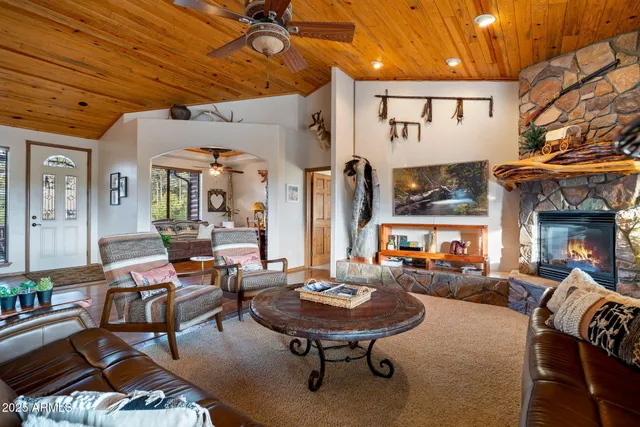 a view of a balcony with wooden floor