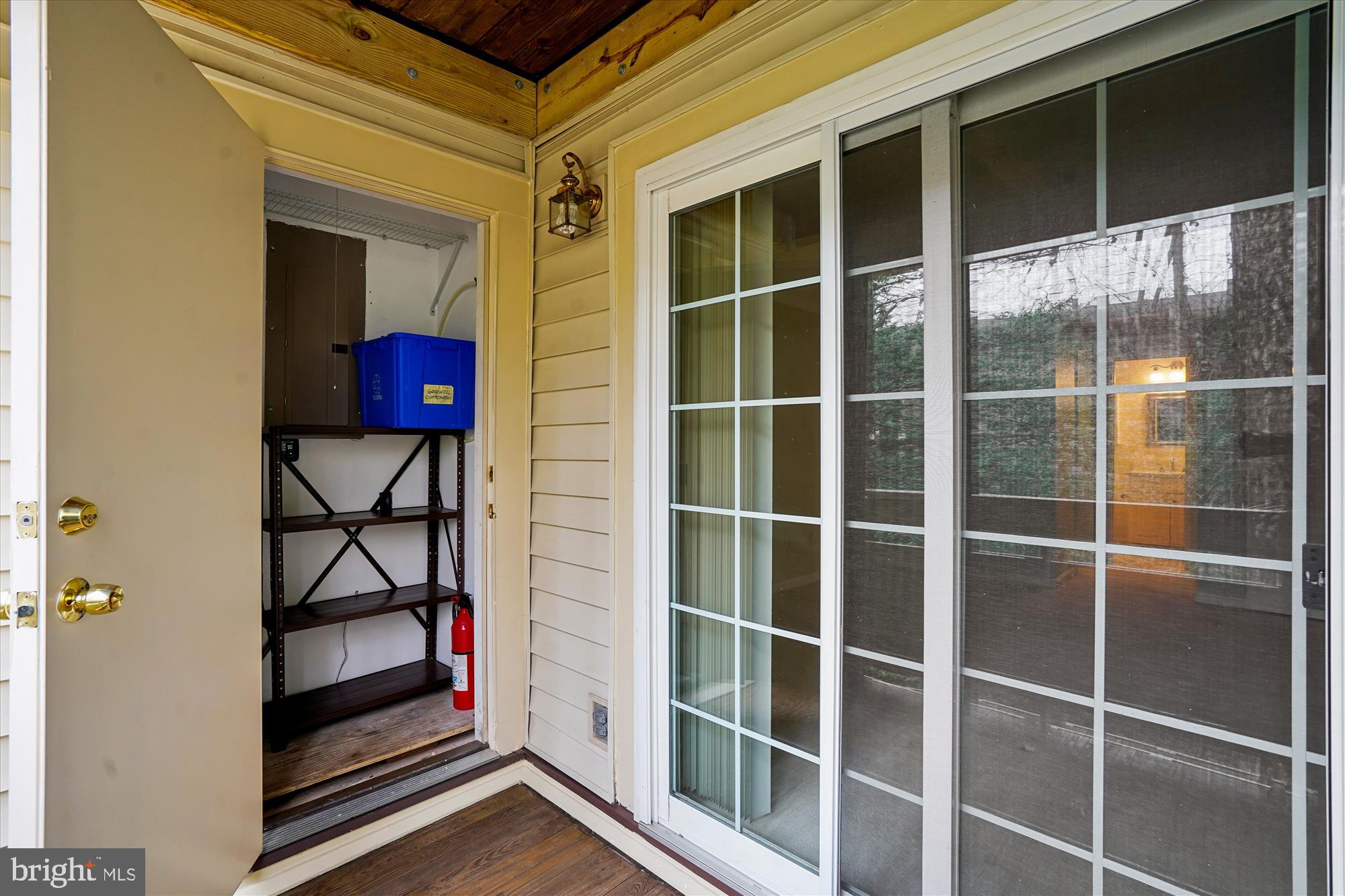 2217 Lovedale Lane, Unit 210A Reston, VA 20191 - Photo 24 of 40 Utility closet off the deck