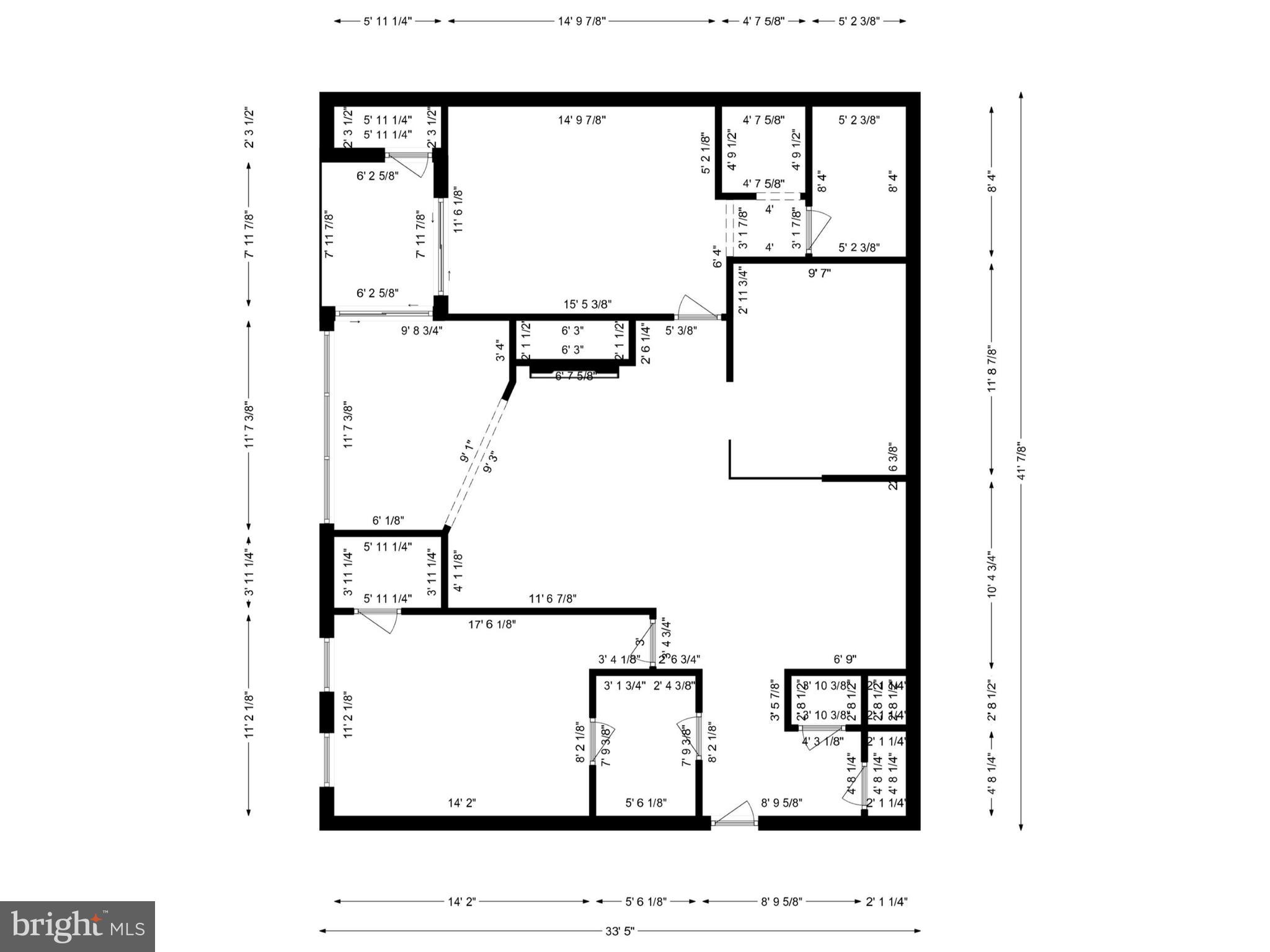 2217 Lovedale Lane, Unit 210A Reston, VA 20191 - Photo 40 of 40 Floor plan