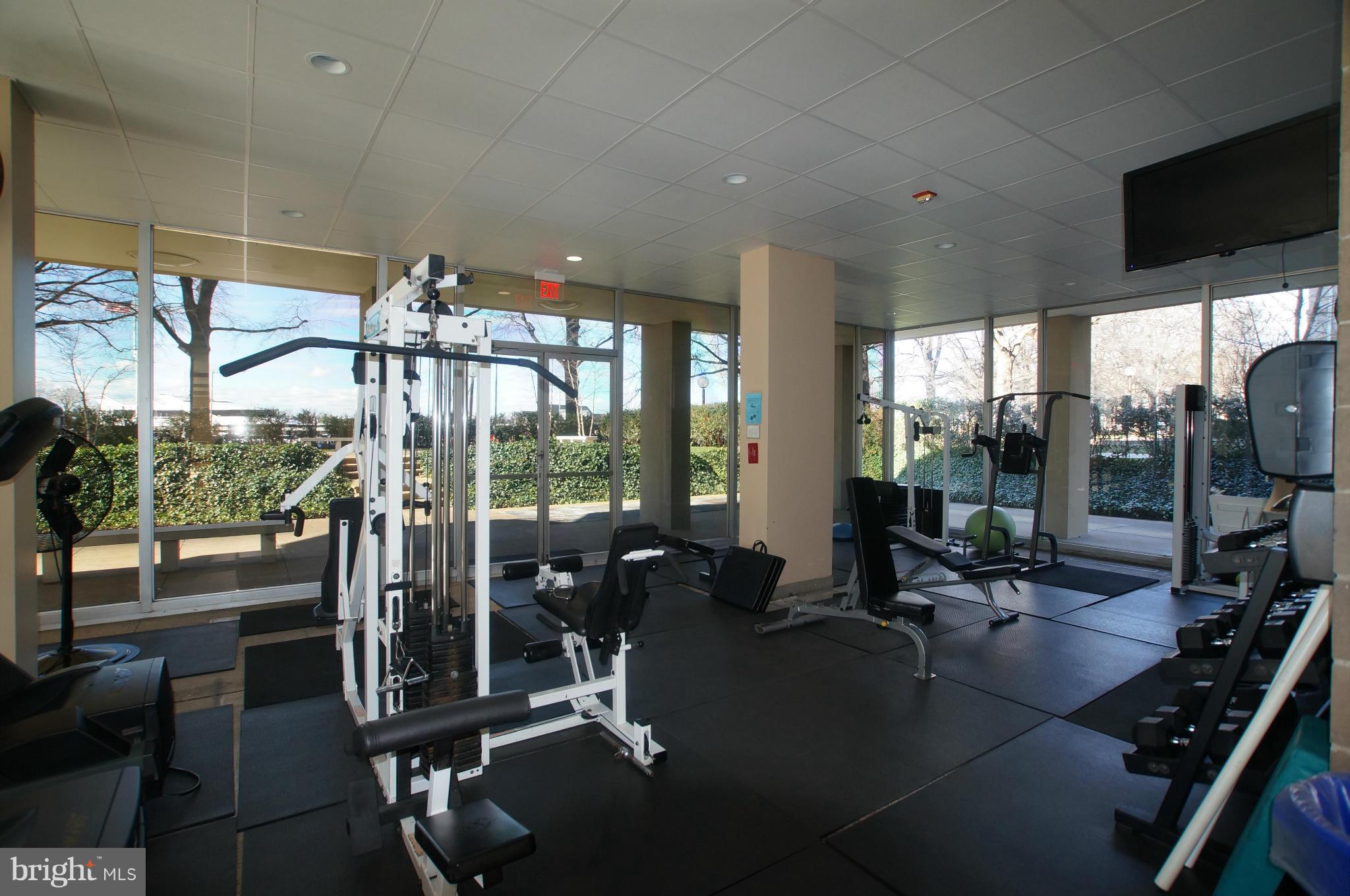 560 N Street Southwest, Unit N101 Washington, DC 20024 - Photo 18 of 27 On Site Gym Facilities