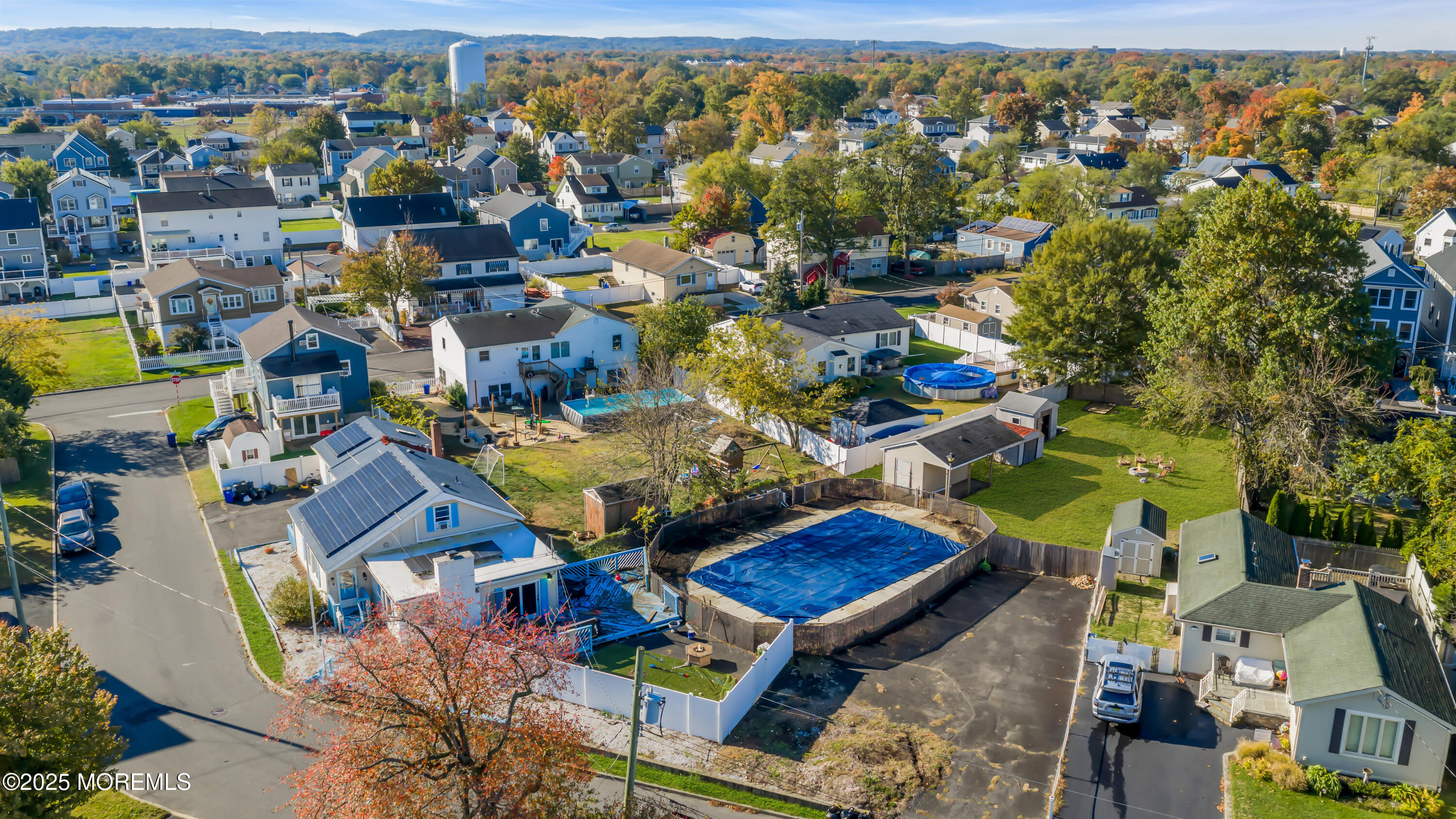 934 7th Street Union Beach, NJ 07735 - Photo 9 of 50 an aerial view of residential houses with outdoor space