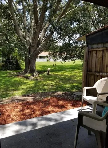 a view of swimming pool with outdoor space
