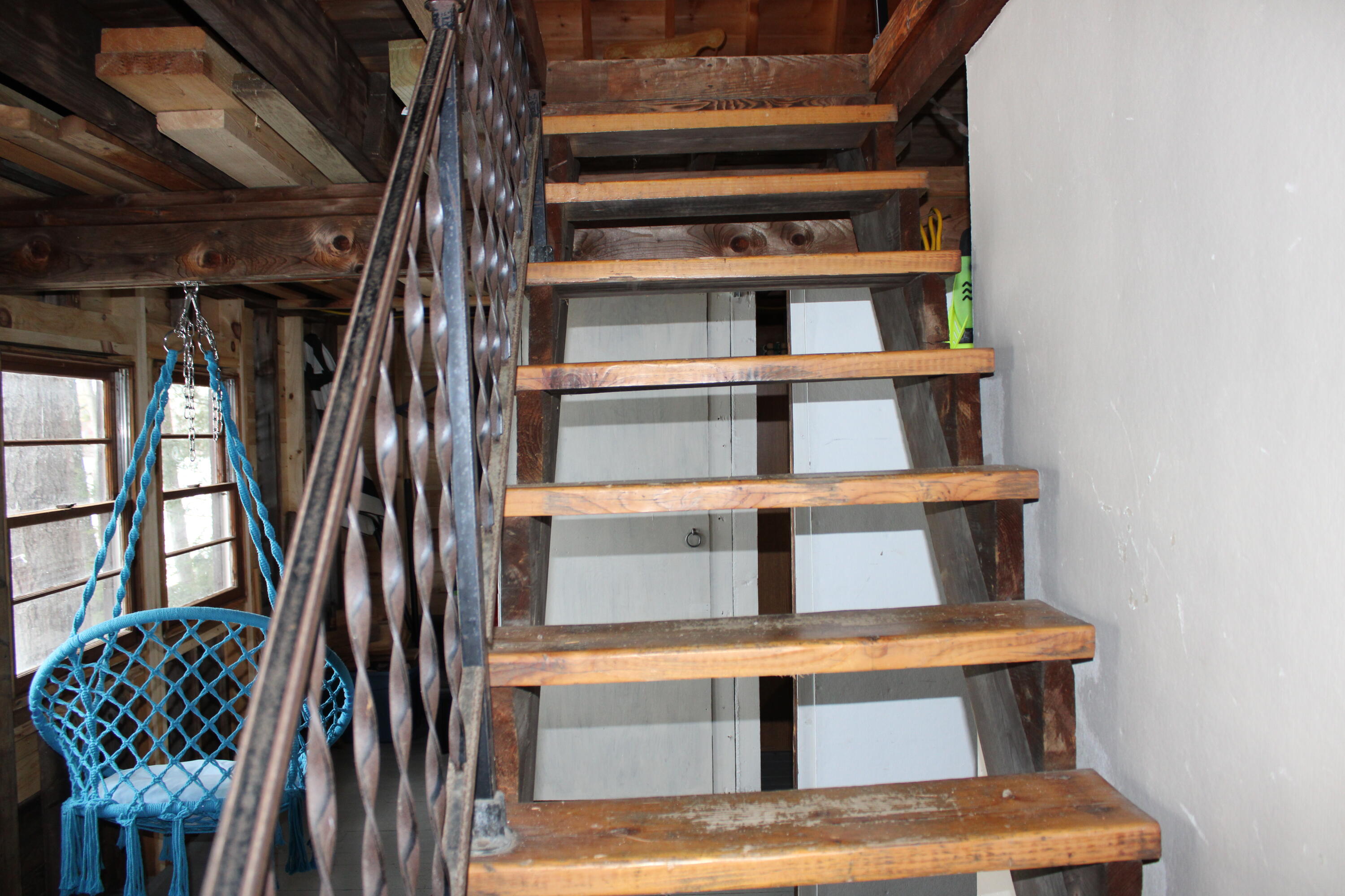 561 Ridge Road Chesterville, ME 04938 - Photo 12 of 35 Stairs to lower level
