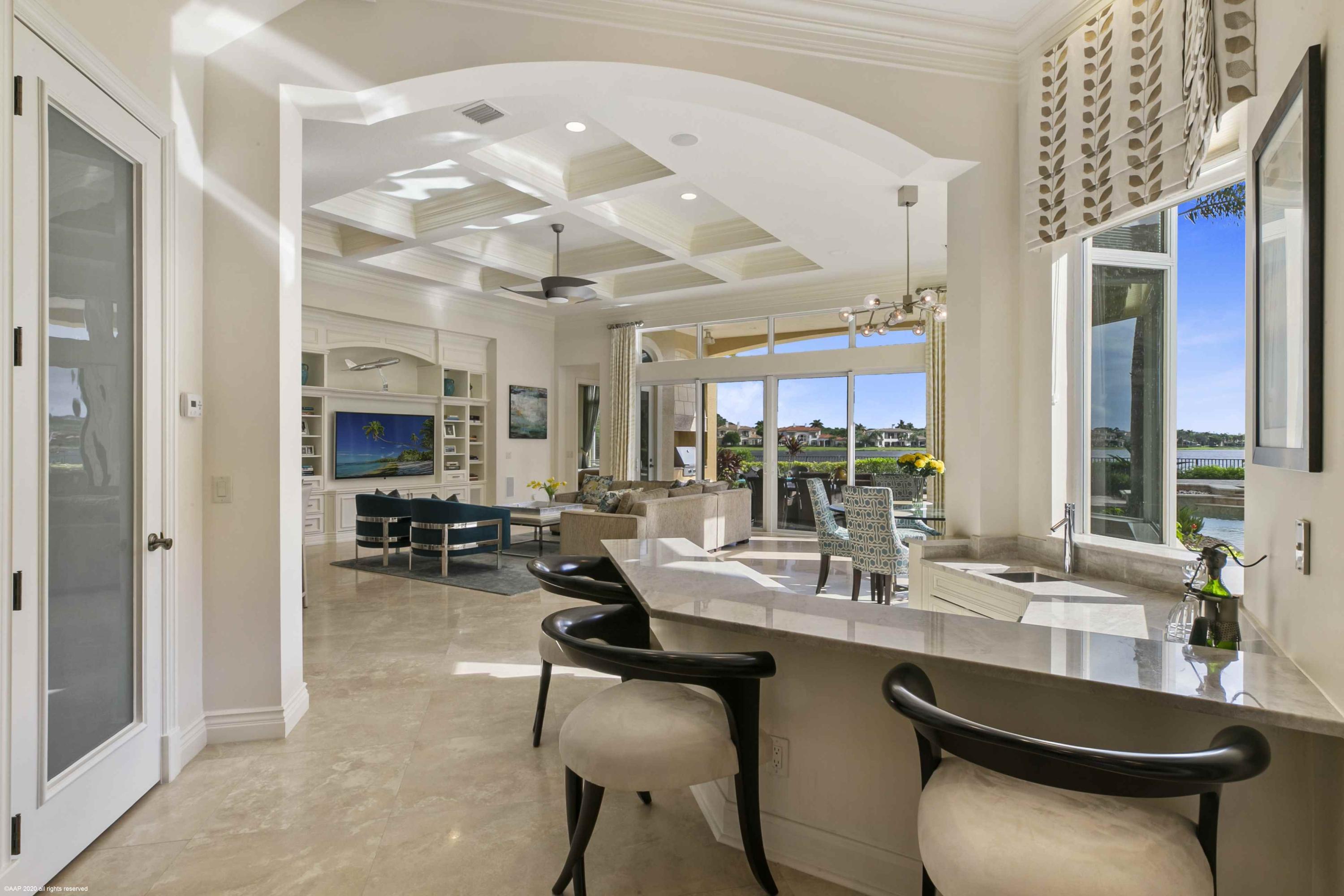 127 Playa Rienta Palm Beach Gardens, FL 33418 - Photo 13 of 51 Bar/Family Room