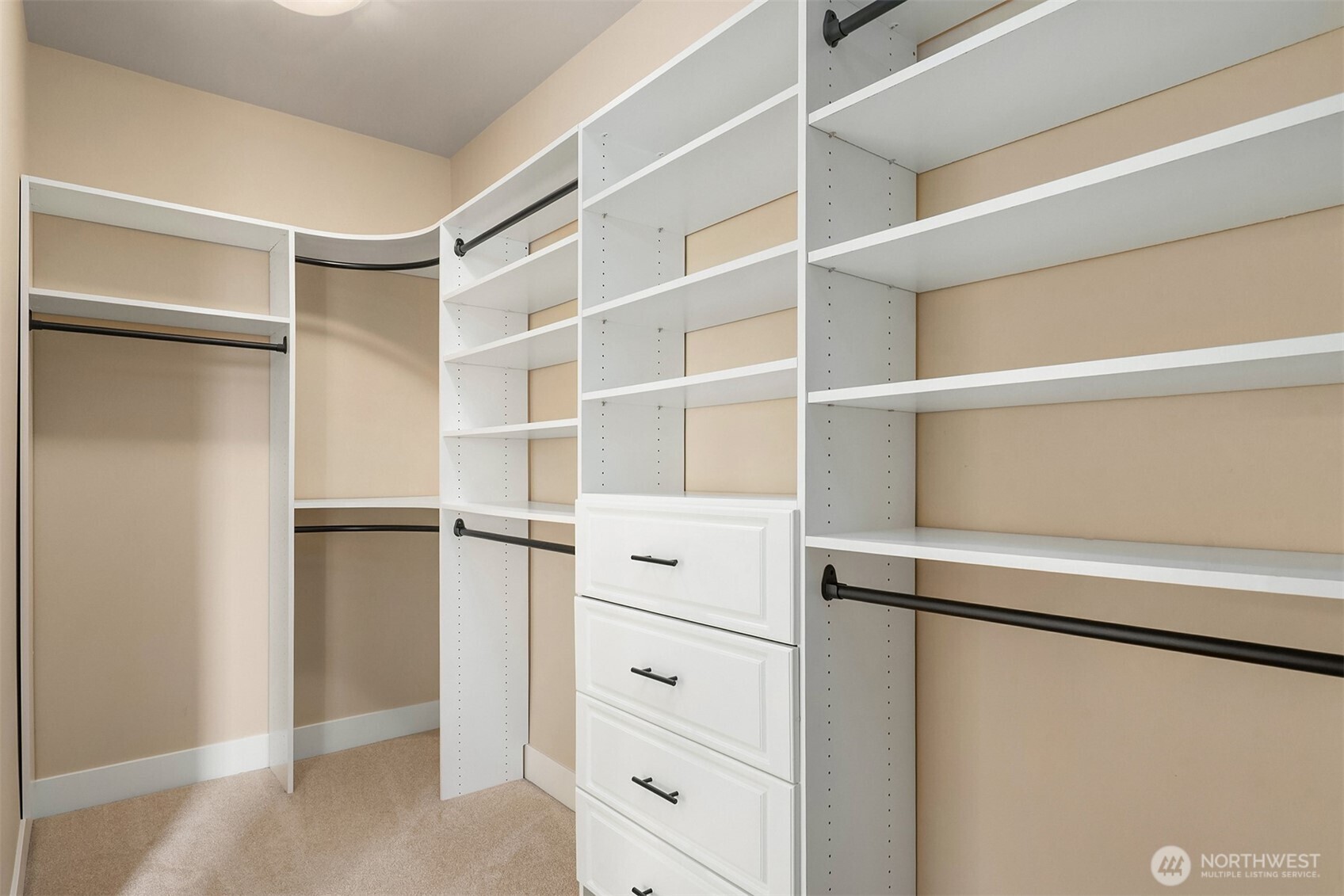 632 Southwest 185th Street Normandy Park, WA 98166 - Photo 18 of 39 a view of an empty walk in closet