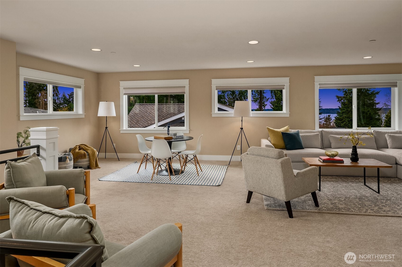 632 Southwest 185th Street Normandy Park, WA 98166 - Photo 22 of 39 a living room with furniture and a large window