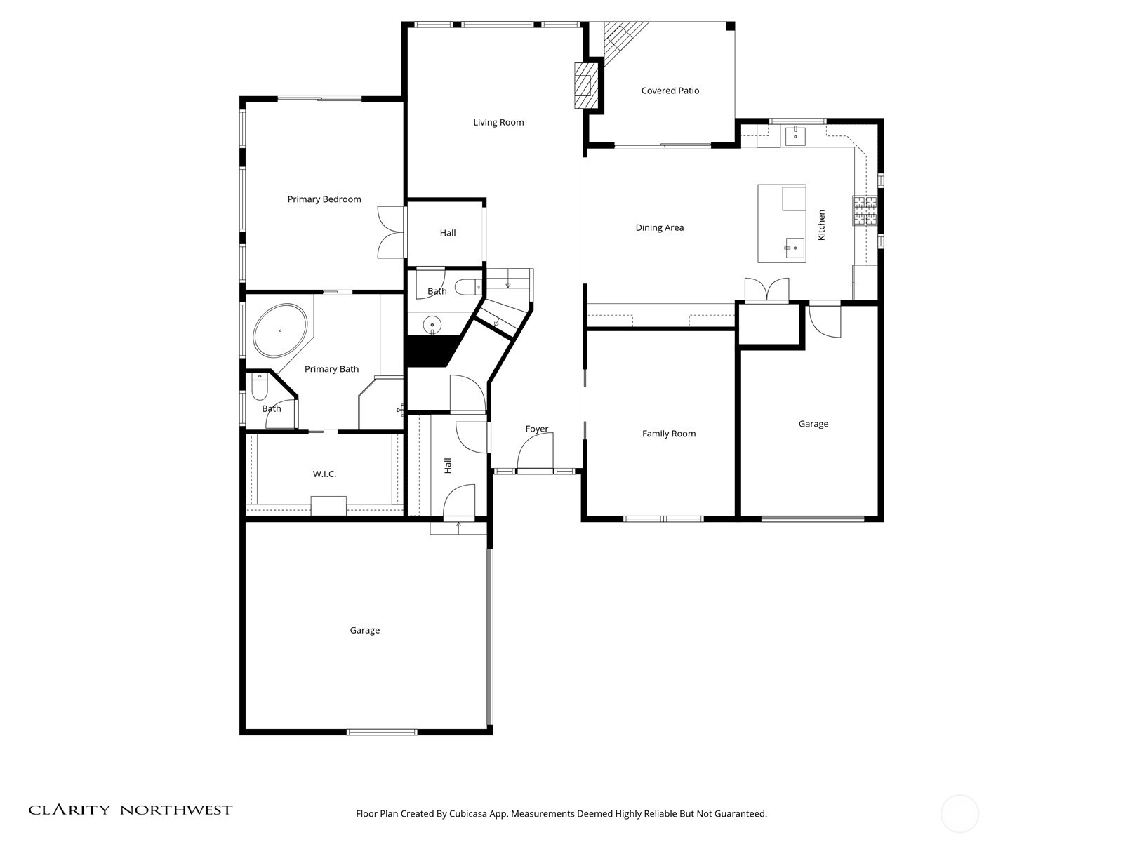 632 Southwest 185th Street Normandy Park, WA 98166 - Photo 38 of 39 a picture of floor plan