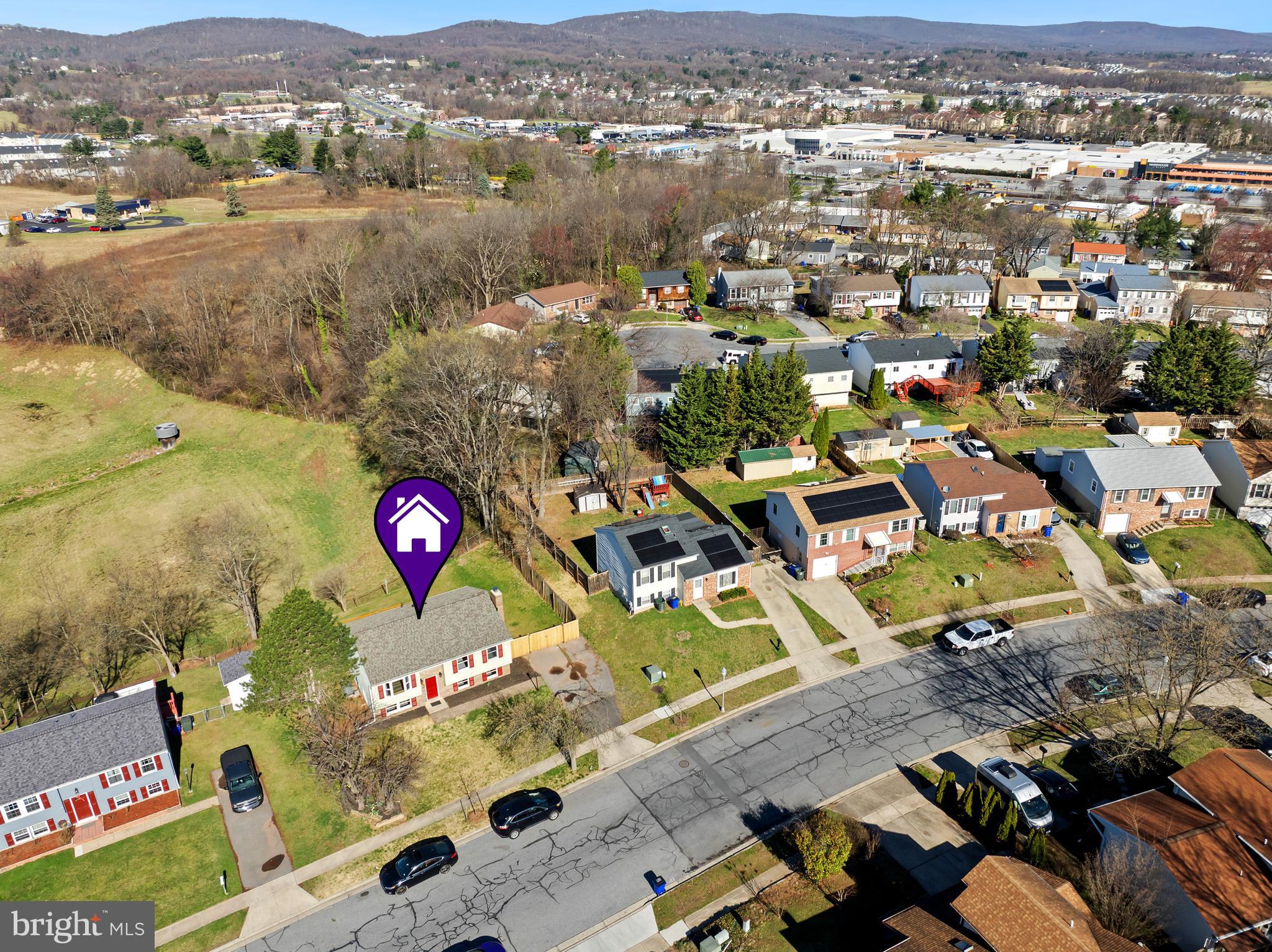 1335 Orchard Way Frederick, MD 21703 - Photo 4 of 42 an aerial view of residential houses with outdoor space