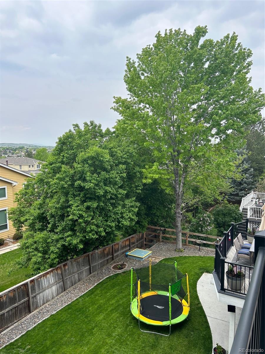6596 Millstone Street Highlands Ranch, CO 80130 - Photo 31 of 33 a view of a house with backyard