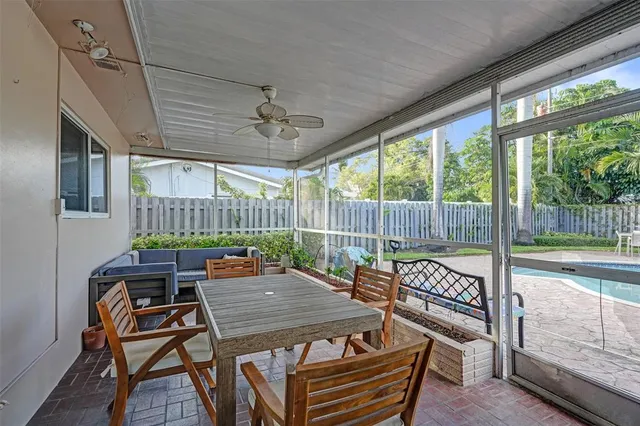 a outdoor space with chairs