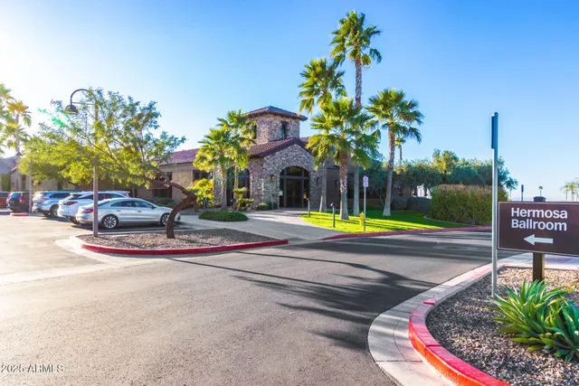 a view of a terrace with sitting area