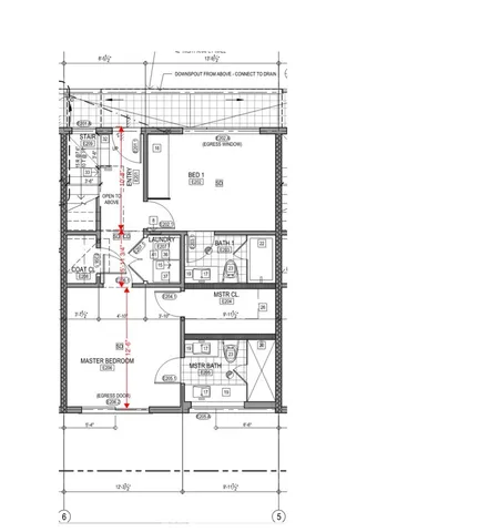 a bathroom with a window