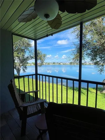 a view of a porch