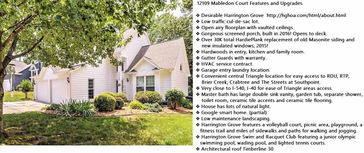 12109 Mabledon Court Raleigh, NC 27613 - Photo 29 of 30 Photo 29