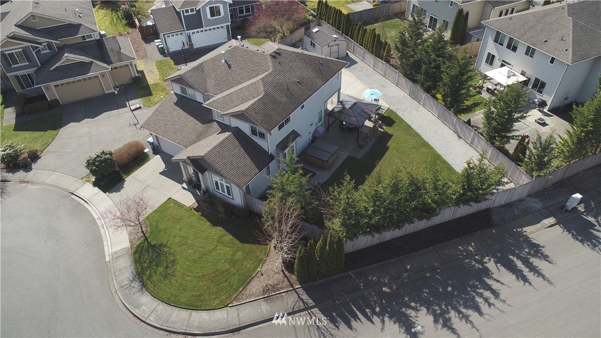 5719 Northeast 3rd Street Renton, WA 98059 - Photo 37 of 40 an aerial view of a house having outdoor space