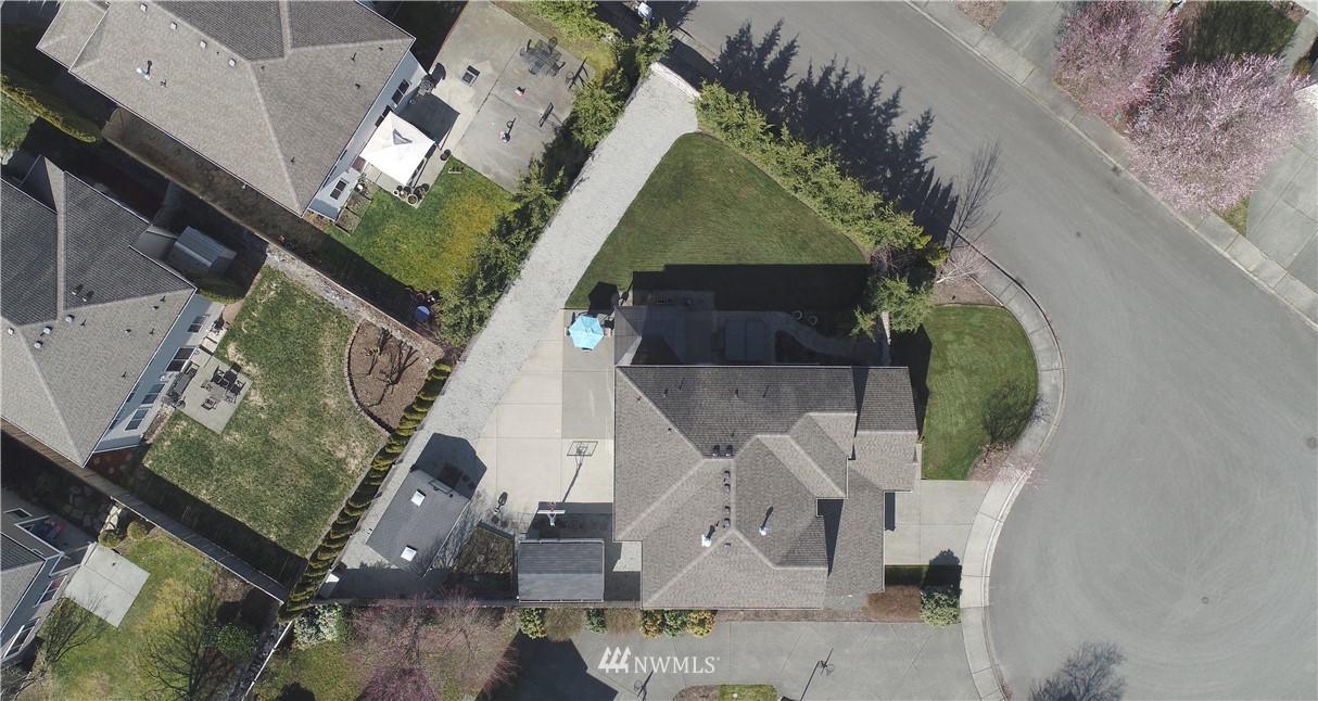 5719 Northeast 3rd Street Renton, WA 98059 - Photo 39 of 40 an aerial view of a house with a yard