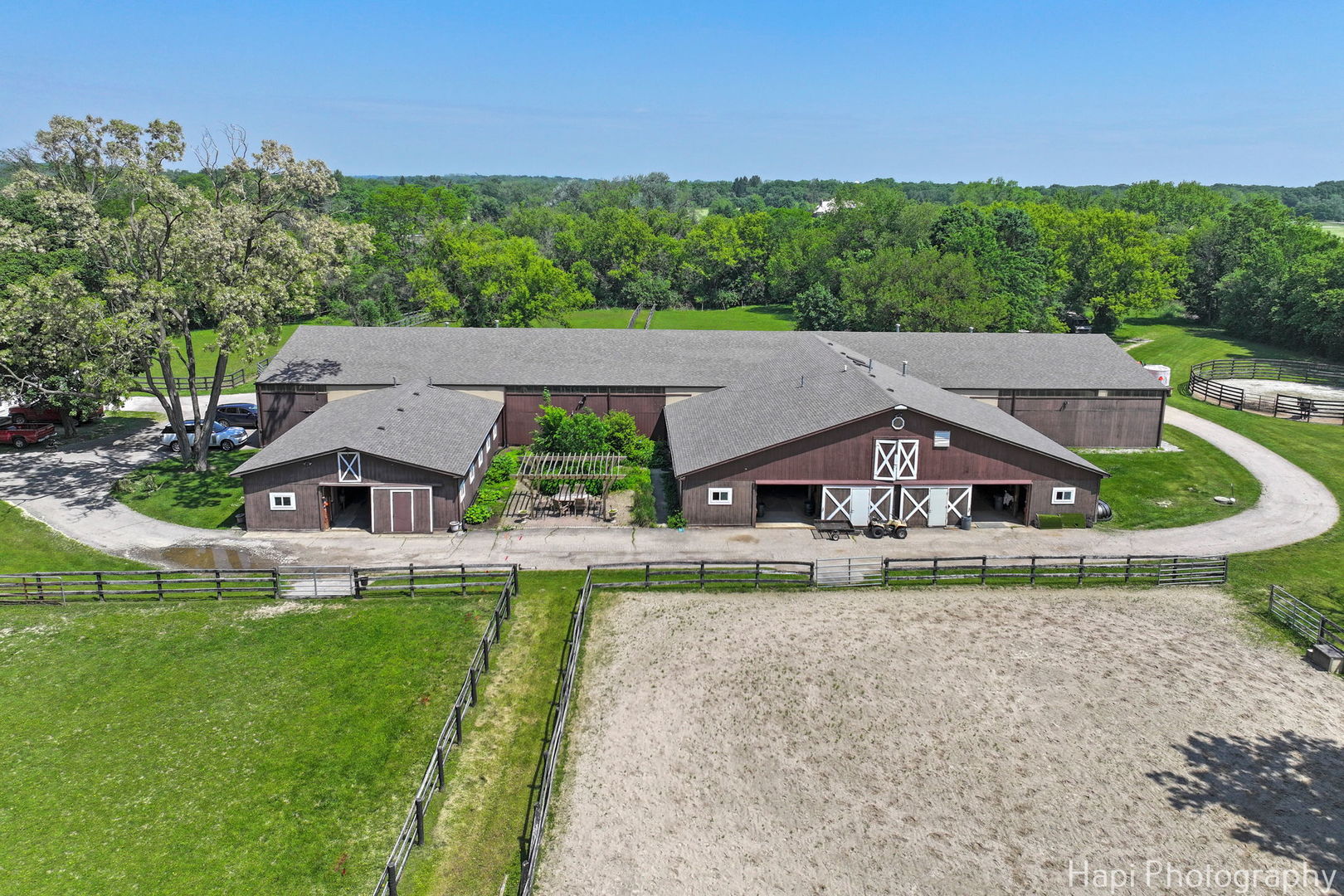 23 West County Line Road Barrington Hills, IL 60010 - Photo 12 of 71 an aerial view of a house