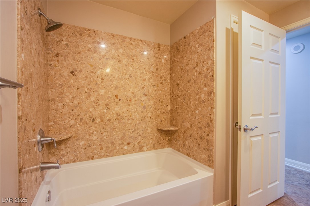 150 South Las Vegas Boulevard, Unit 1212 Las Vegas, NV 89101 - Photo 19 of 45 Bathroom with shower / bath combination and baseboards