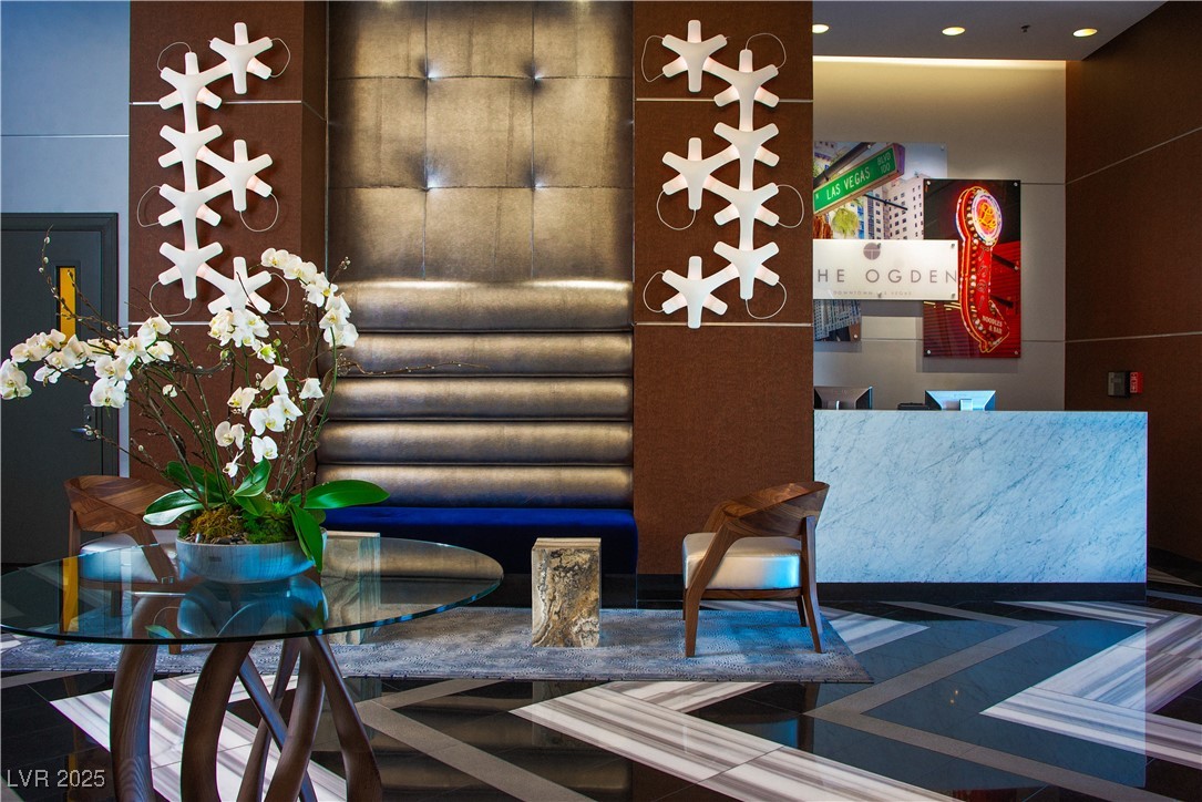 150 South Las Vegas Boulevard, Unit 1212 Las Vegas, NV 89101 - Photo 27 of 45 Building lobby featuring recessed lighting