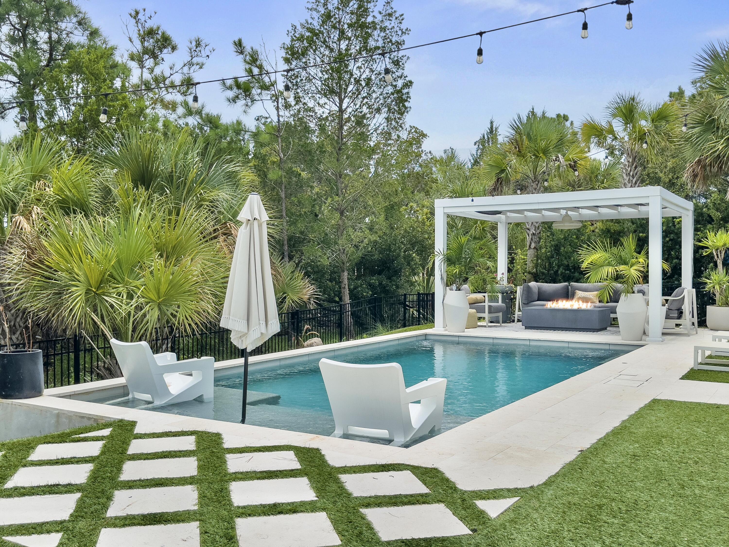 2125 Sandy Point Lane Mount Pleasant, SC 29466 - Photo 47 of 99 Pool with Lounger Ledge