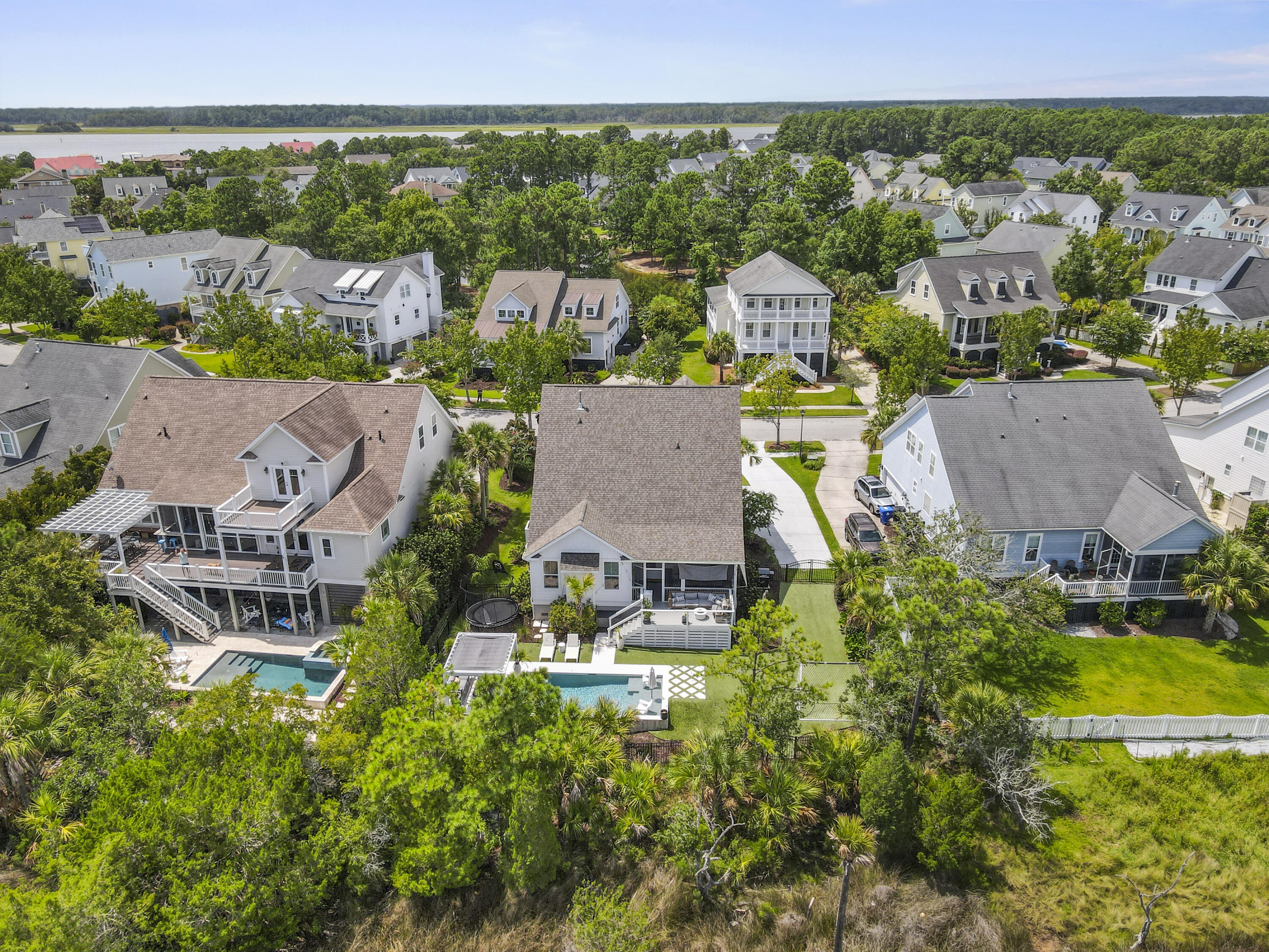 2125 Sandy Point Lane Mount Pleasant, SC 29466 - Photo 87 of 99 Ariel View