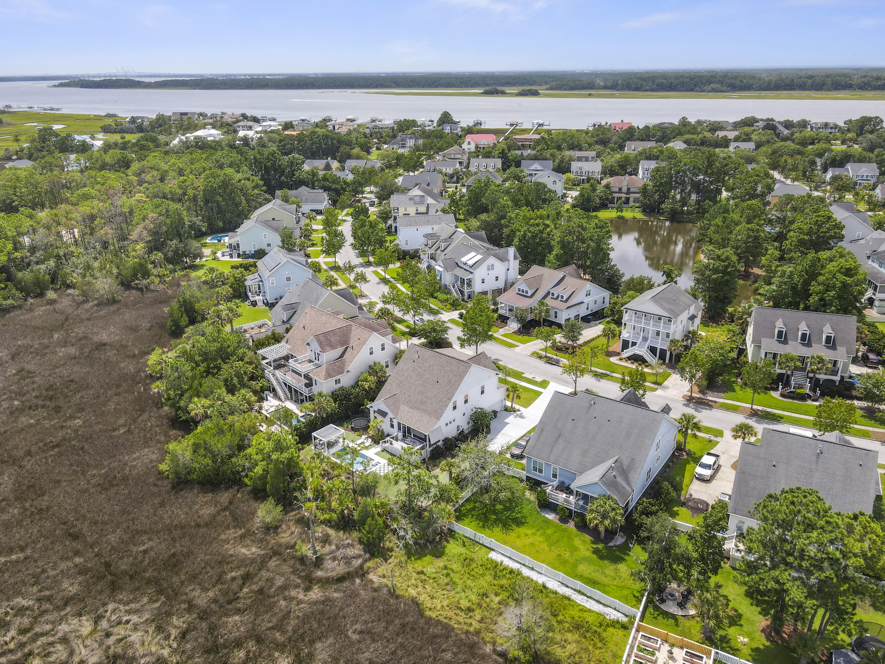 2125 Sandy Point Lane Mount Pleasant, SC 29466 - Photo 88 of 99 Ariel View
