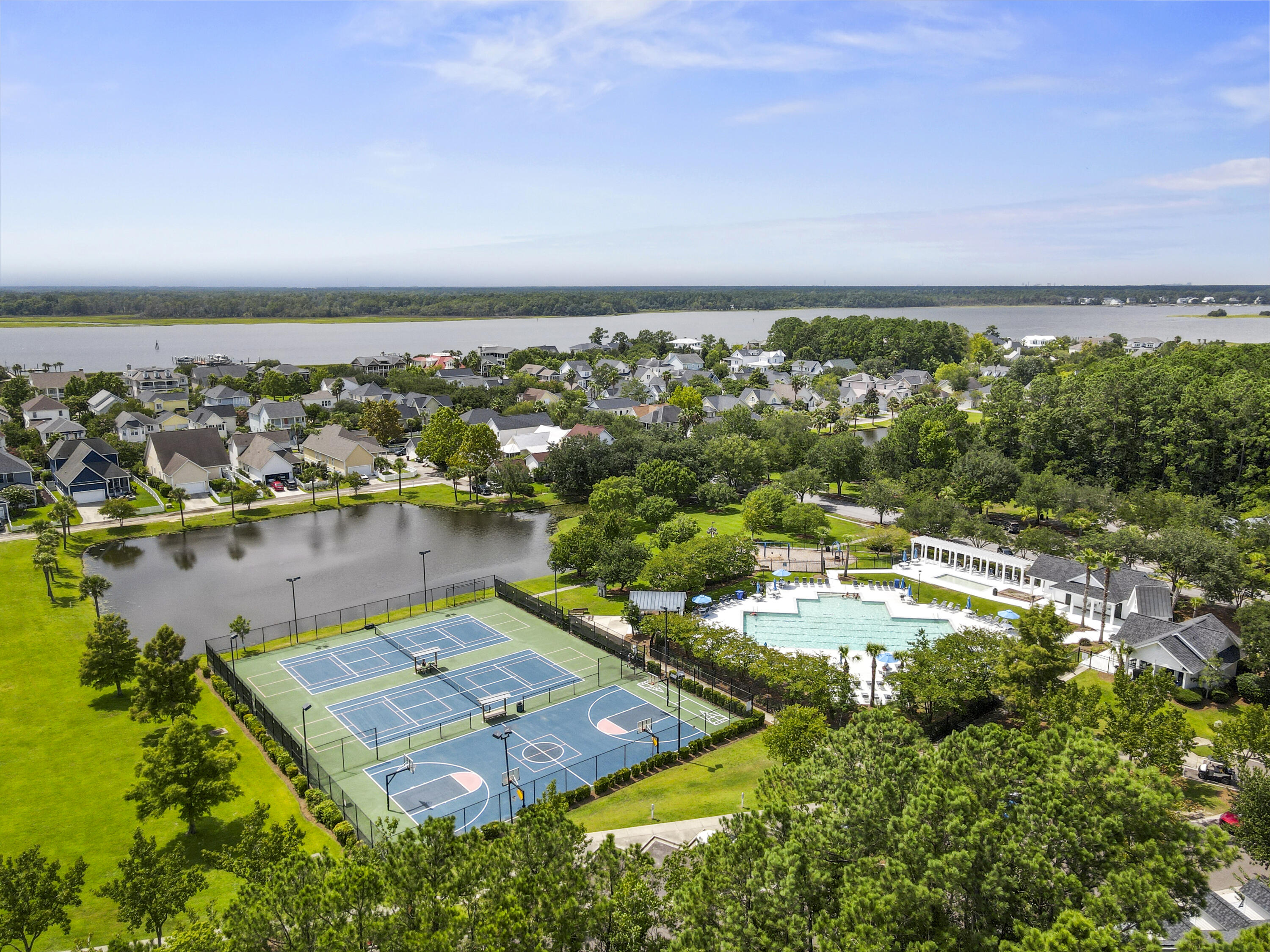 2125 Sandy Point Lane Mount Pleasant, SC 29466 - Photo 97 of 99 Ariel of Amenities