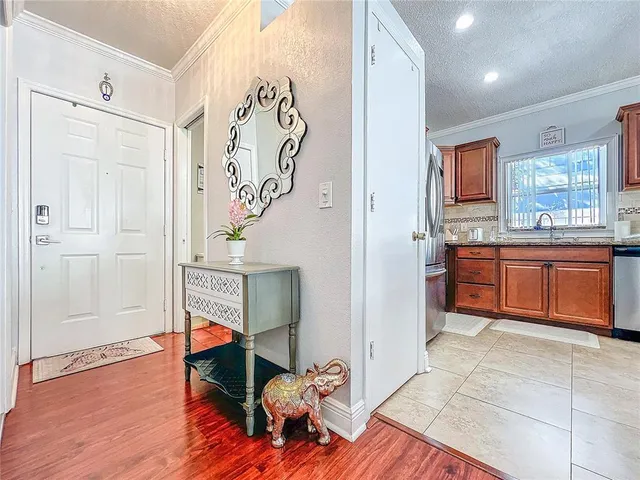 a bedroom with a bed and a fireplace