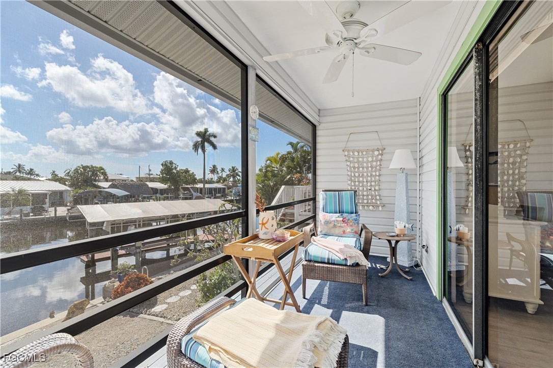 2831 Janet Street Matlacha, FL 33993 - Photo 18 of 43 a view of a balcony with chairs