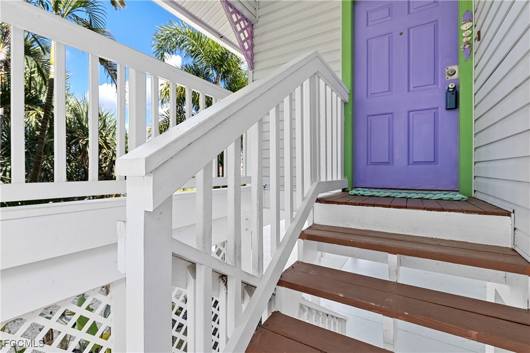2831 Janet Street Matlacha, FL 33993 - Photo 4 of 43 a view of entryway with staircase