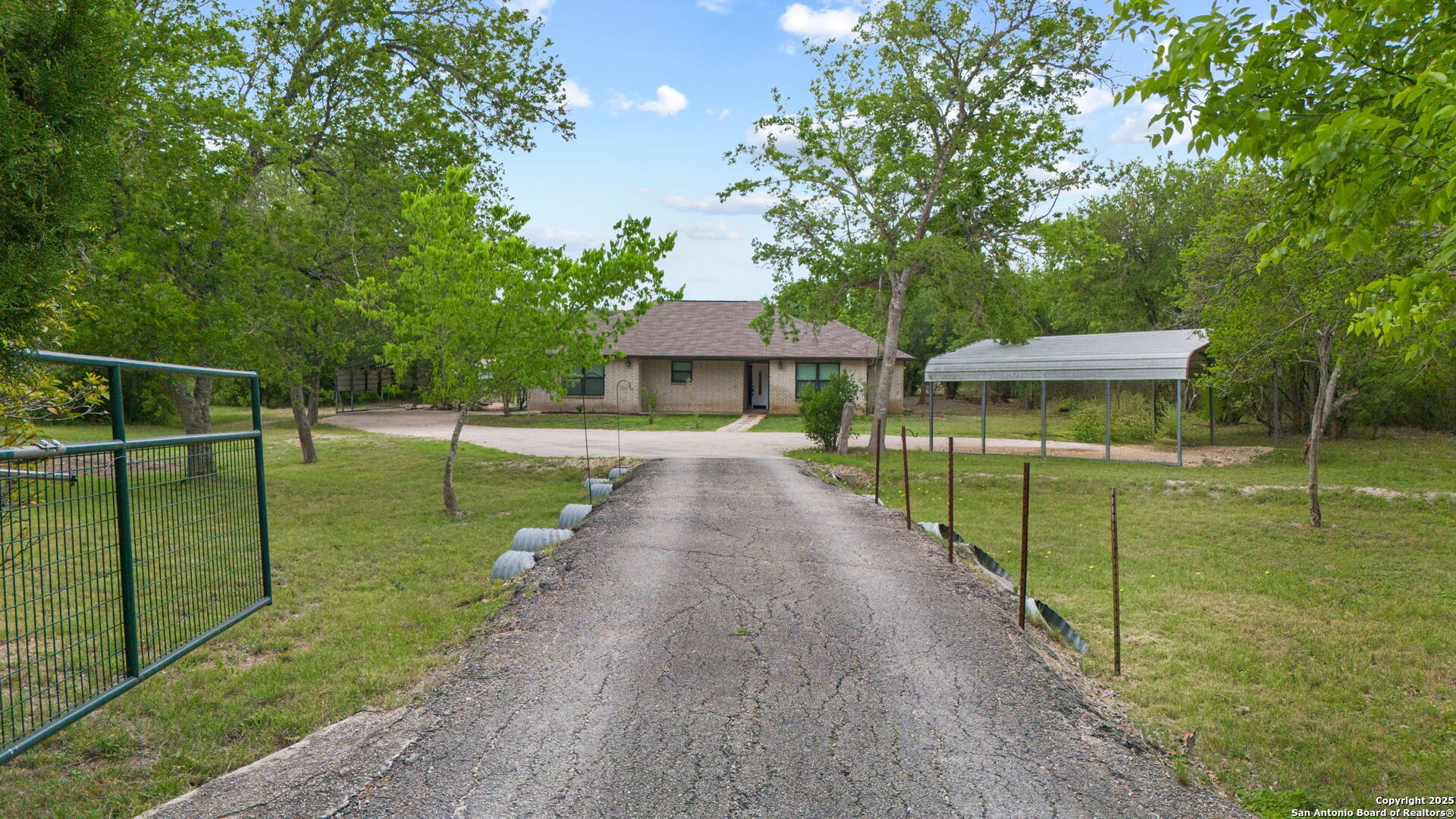 237 County Road 386 San Antonio, TX 78253 - Photo 1 of 1 a view of a house with backyard