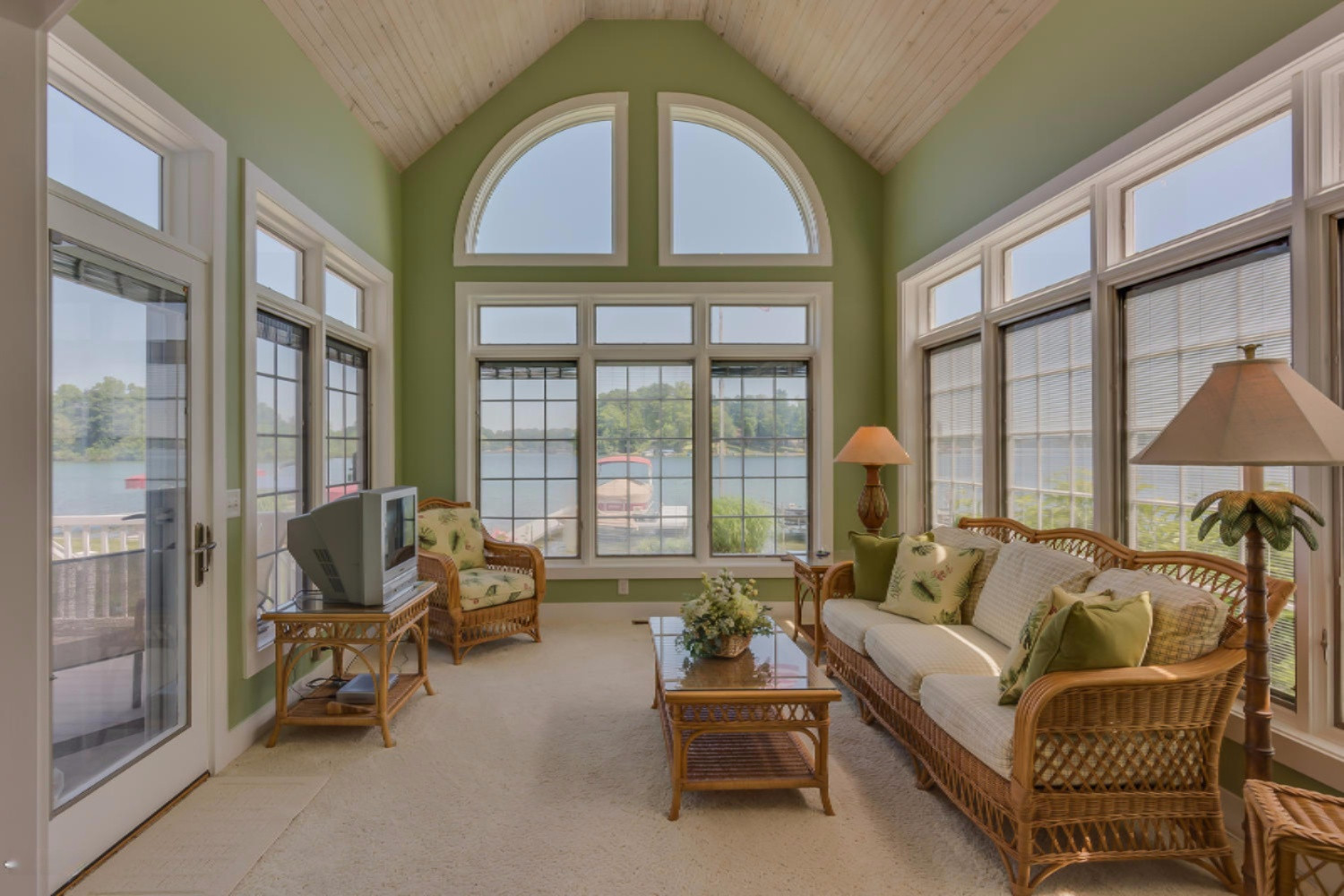31544 Maple Island Road Dowagiac, MI 49047 - Photo 13 of 44 Sunroom with Deck Access