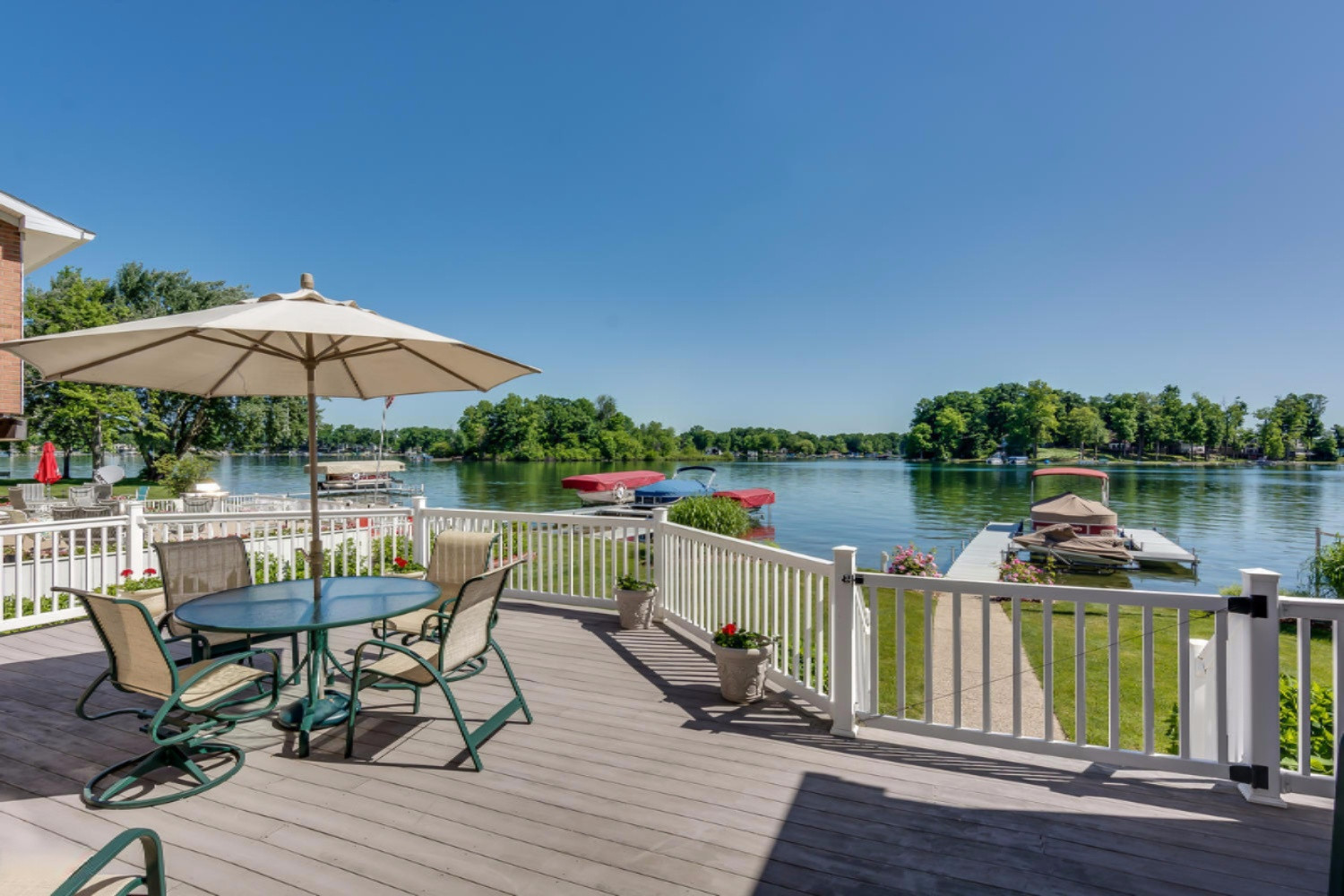 31544 Maple Island Road Dowagiac, MI 49047 - Photo 14 of 44 Lake-Side Deck