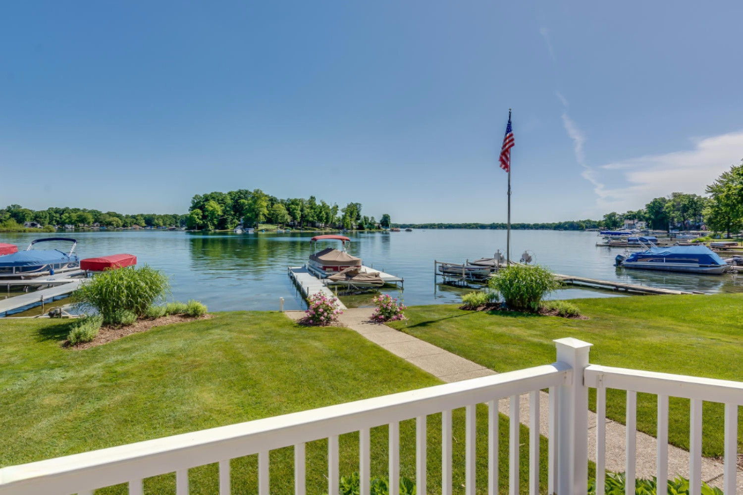 31544 Maple Island Road Dowagiac, MI 49047 - Photo 16 of 44 Views from the Lake-Side Deck