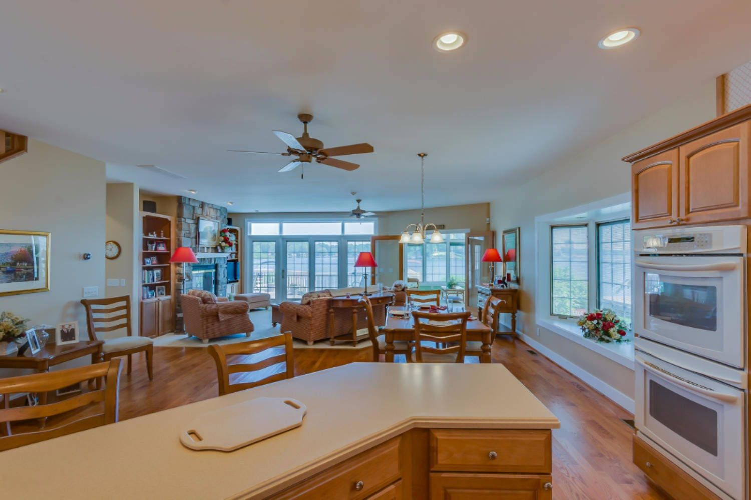 31544 Maple Island Road Dowagiac, MI 49047 - Photo 21 of 44 View from the Kitchen