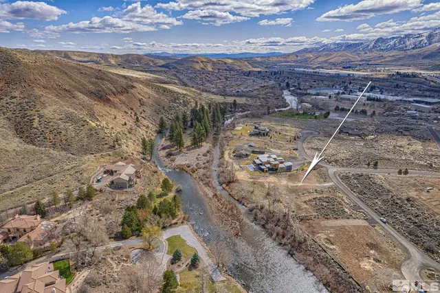 a view of city and mountain