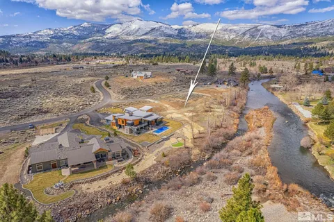 a view of a lake with a mountain in the background