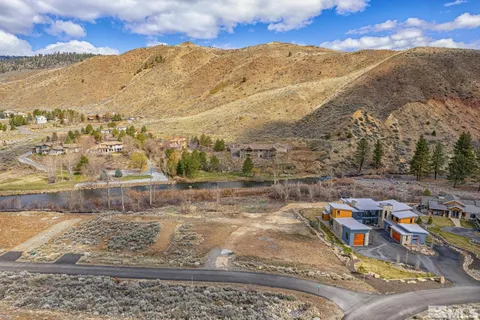 a view of mountains and valleys